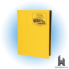 9 Pocket Monster Binder Matte Yellow